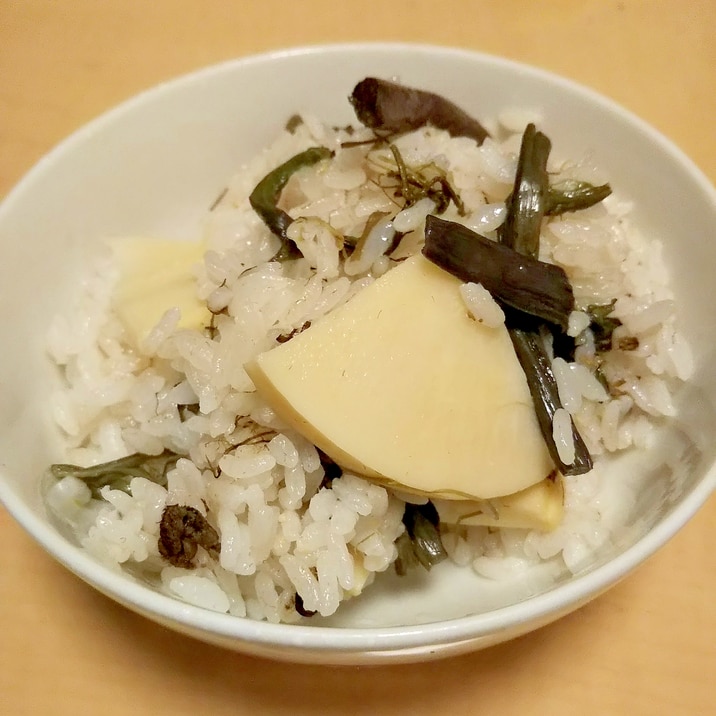 たけのことワラビの炊き込みご飯 レシピ 作り方 By もちゃ子 楽天レシピ